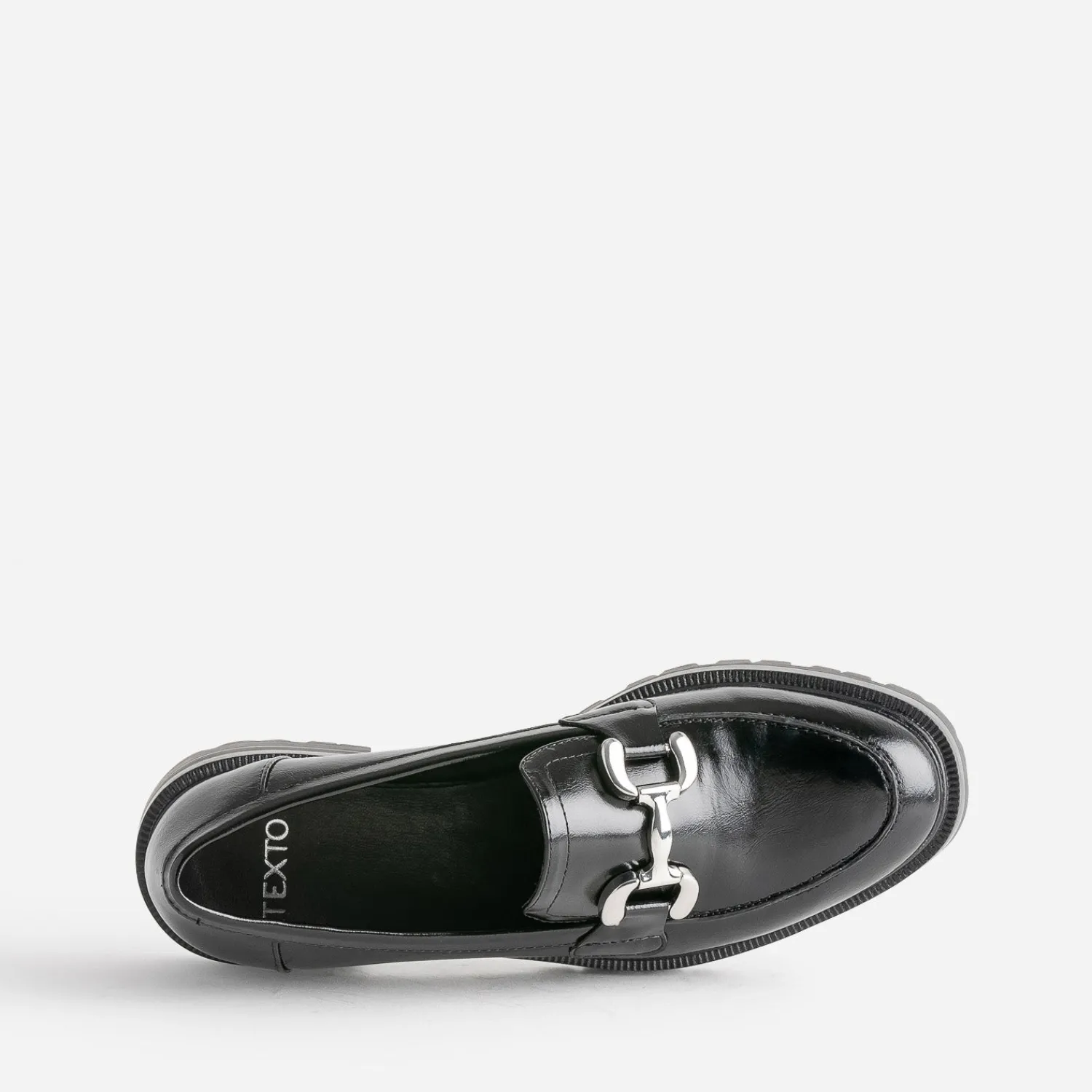 Texto Mocassins/Slippers^Mocassin à maxi mors NOIR
