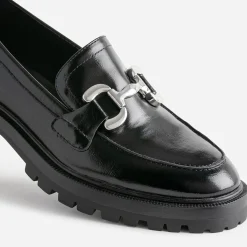 Texto Mocassins/Slippers^Mocassin à maxi mors NOIR