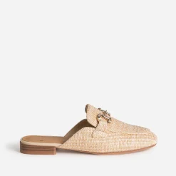 Eram Sandales|Mules/Tongs^Mocassin-mule tressé BEIGE