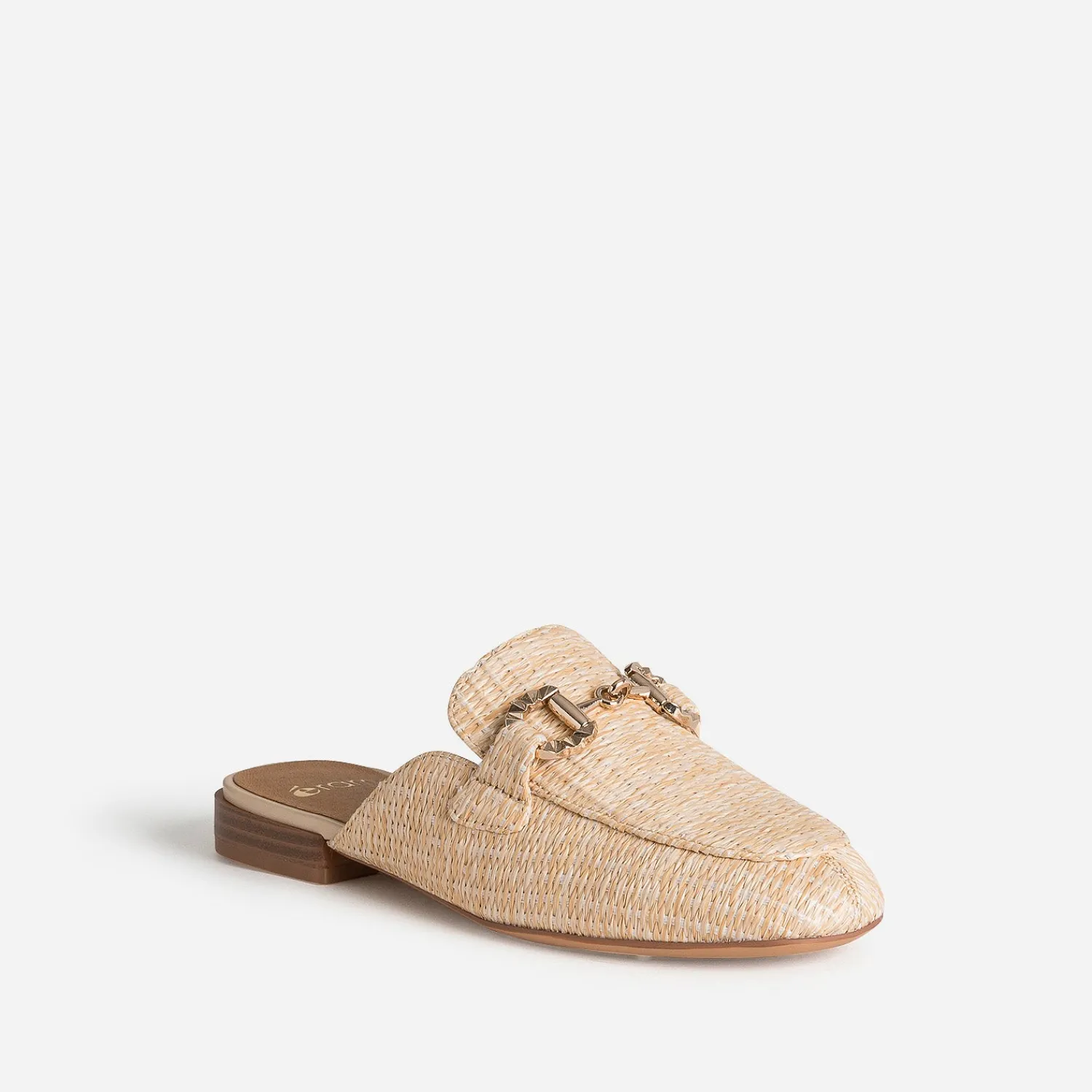 Eram Sandales|Mules/Tongs^Mocassin-mule tressé BEIGE