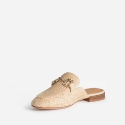 Eram Sandales|Mules/Tongs^Mocassin-mule tressé BEIGE