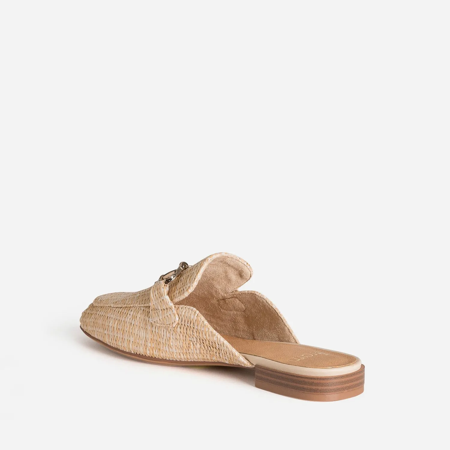 Eram Sandales|Mules/Tongs^Mocassin-mule tressé BEIGE