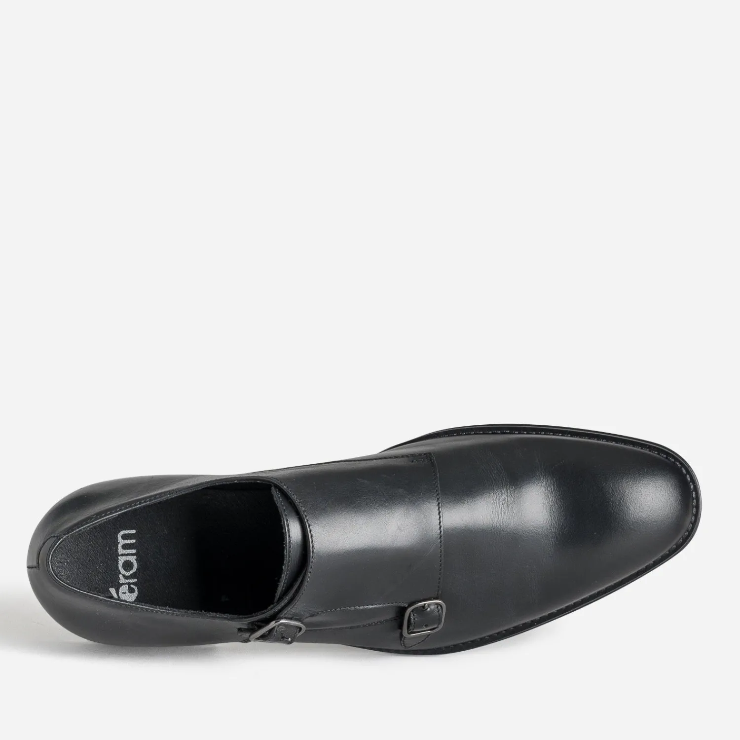 Eram Chaussures De Ville^Monk cuir NOIR