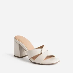 Eram Mules/Tongs|Sandales^Mule à brides croisées BEIGE