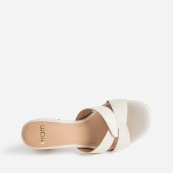 Eram Mules/Tongs|Sandales^Mule à brides croisées BEIGE