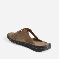 Eram Nu-Pieds/Sandales^Mule éco-conçue à brides croisées CAMEL
