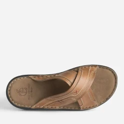 Eram Nu-Pieds/Sandales^Mule éco-conçue à brides croisées CAMEL
