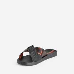 IPANEMA Mules/Tongs^Mule e et écaille détail tresse NOIR
