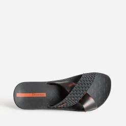 IPANEMA Mules/Tongs^Mule e et écaille détail tresse NOIR