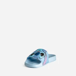 Stitch Sandales^Mule LILO & e embossée BLEU