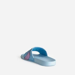 Stitch Sandales^Mule LILO & e embossée BLEU