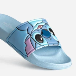 Stitch Sandales^Mule LILO & e embossée BLEU
