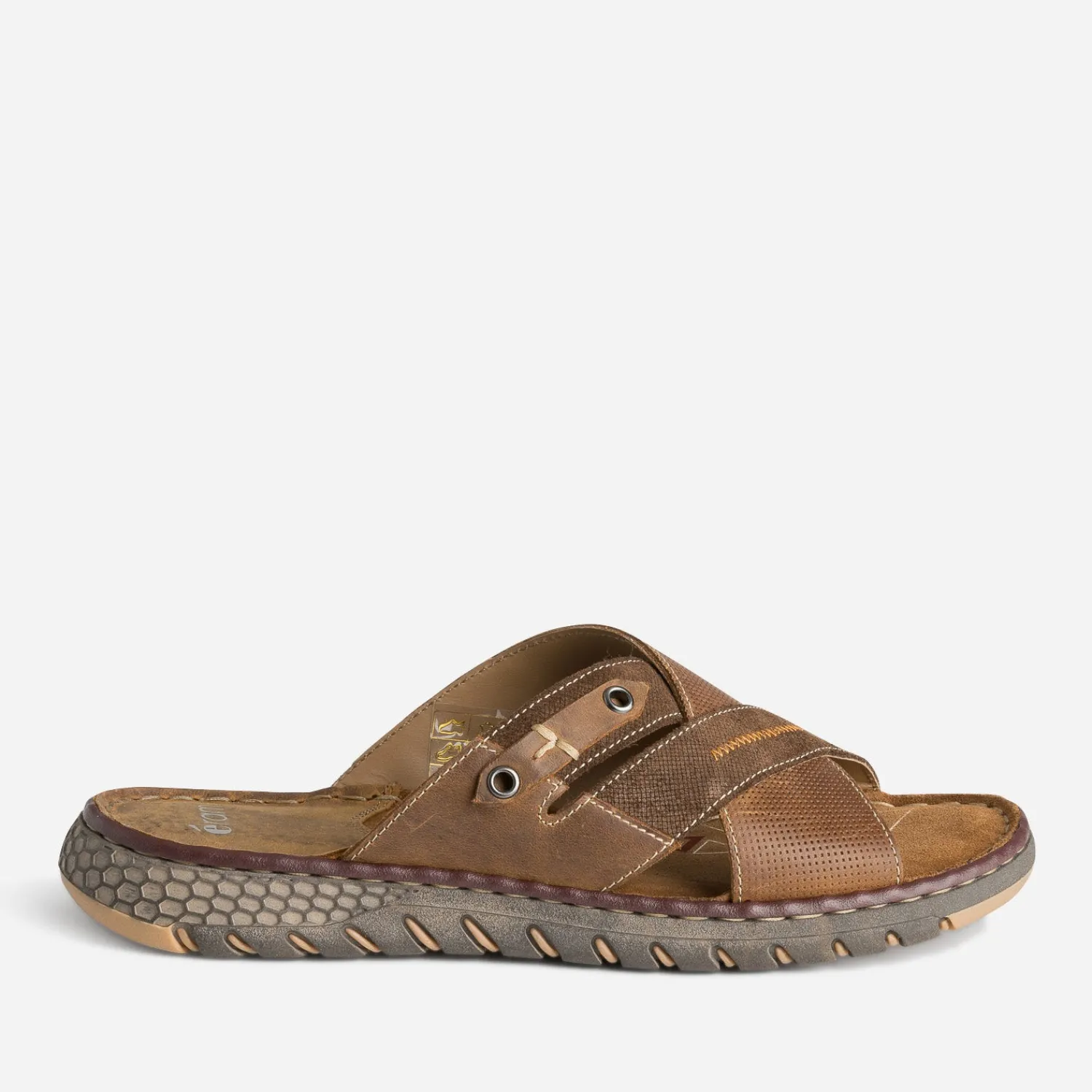 Eram Nu-Pieds/Sandales^Mule cuir MARRON