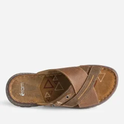 Eram Nu-Pieds/Sandales^Mule cuir MARRON