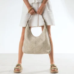 Texto Mules/Tongs|Sandales^Mule cuir velours KAKI