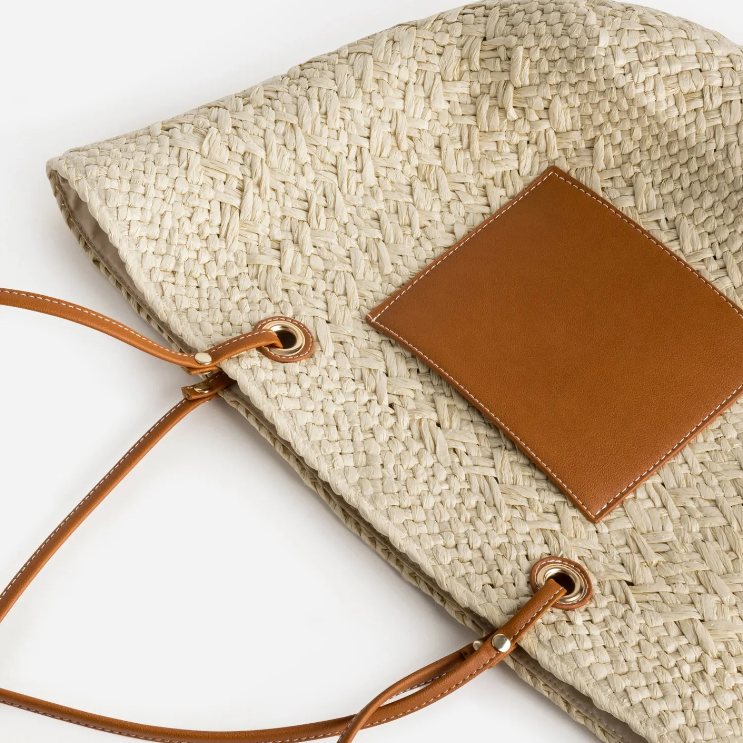 Eram Sacs Cabas^Panier poche camel BEIGE