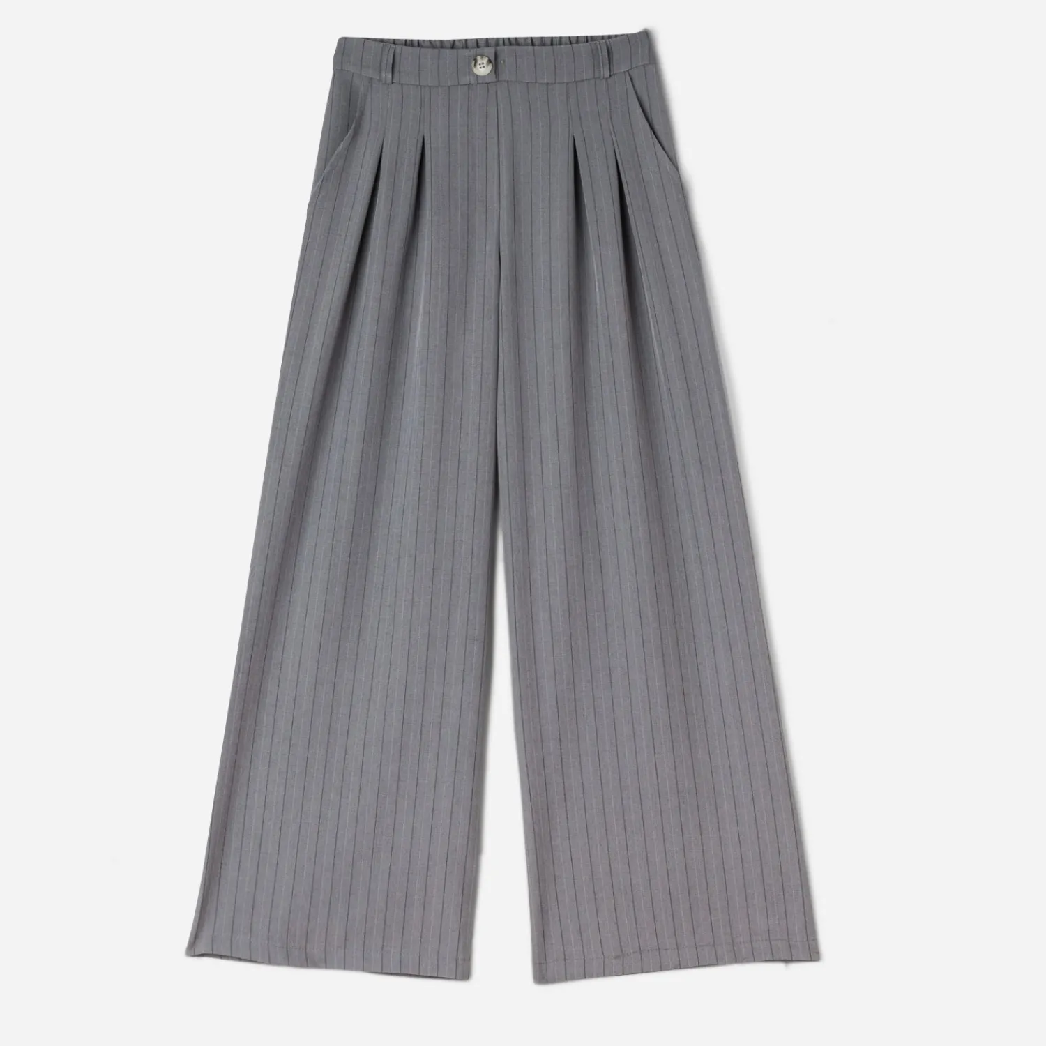 Texto Pantalons & Jeans^Pantalon de tailleur rayures tennis GRIS