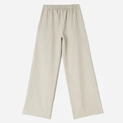 Texto Pantalons & Jeans^Pantalon de tailleur rayures tennis BEIGE