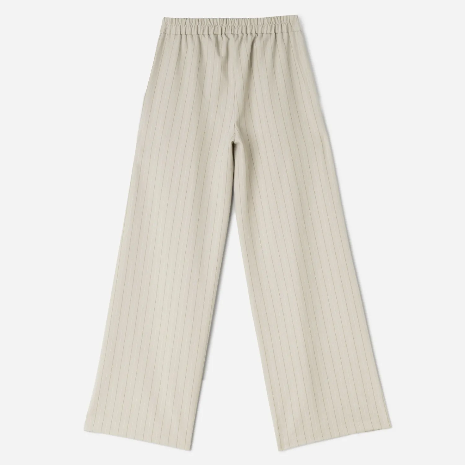 Texto Pantalons & Jeans^Pantalon de tailleur rayures tennis BEIGE