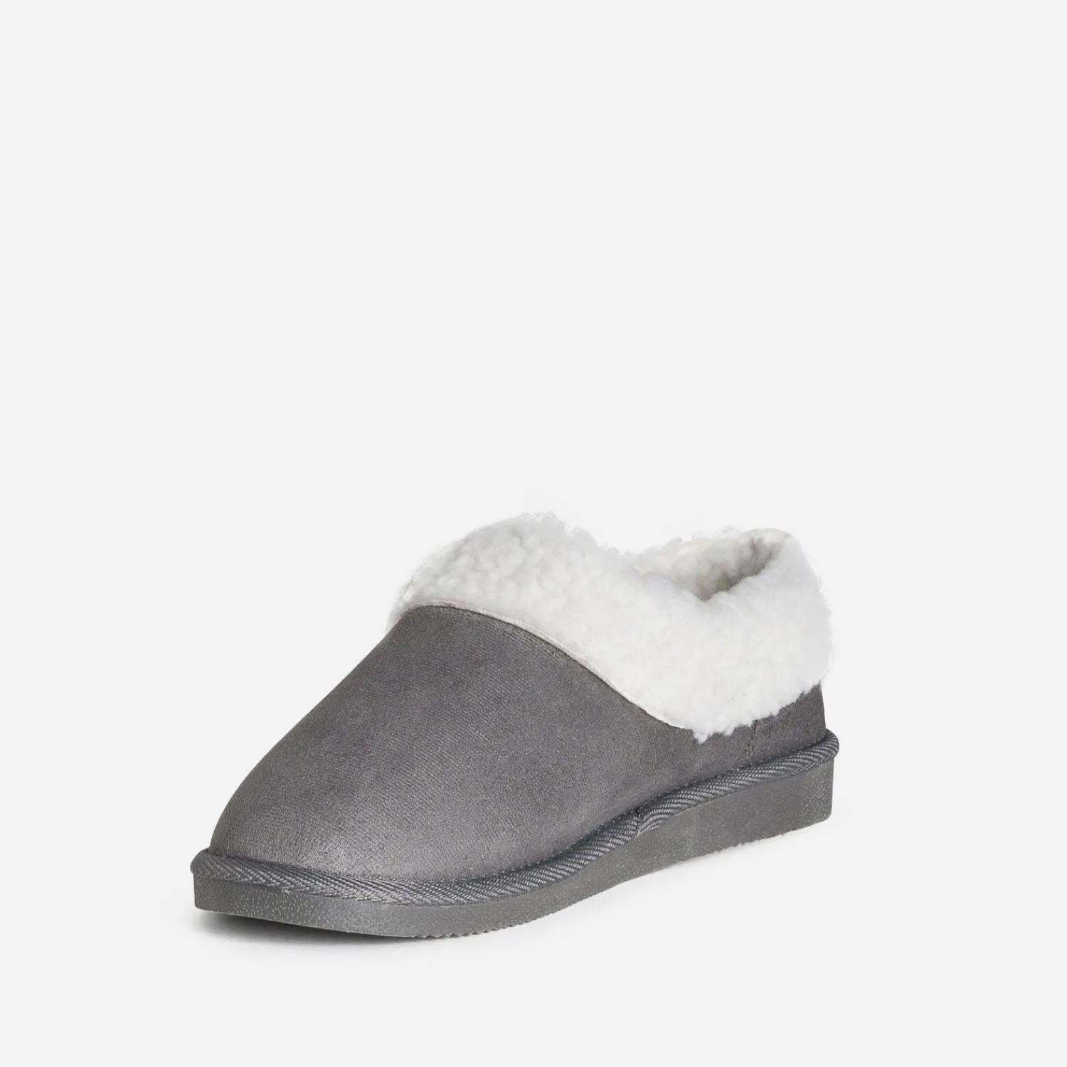 Eram Chaussons^Pantoufle e fourrée GRIS