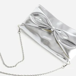 Eram Sacs À Main^Pochette ée maxi nœud ARGENT