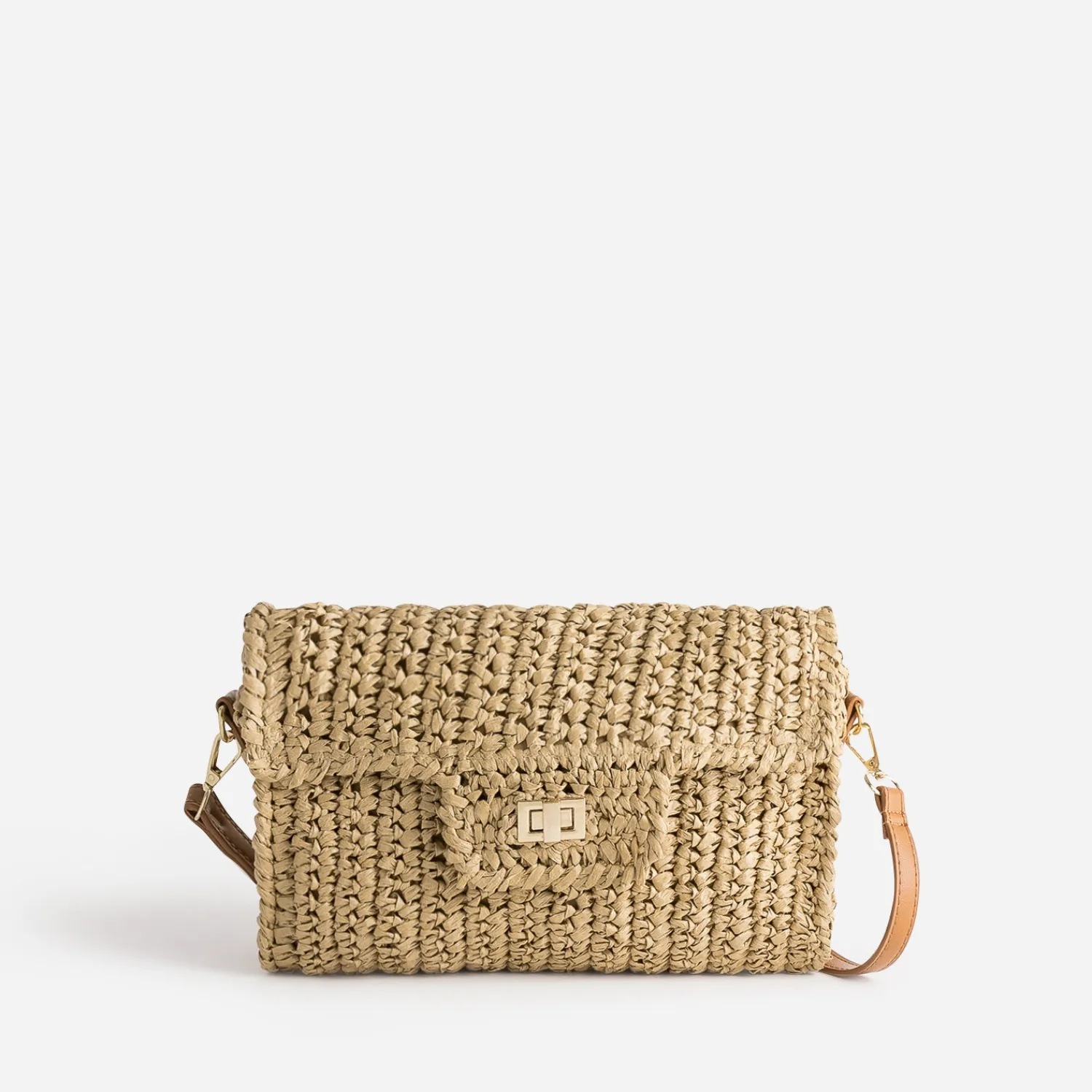 Eram Pochettes|Sacs À Main^Pochette paille tressée BEIGE