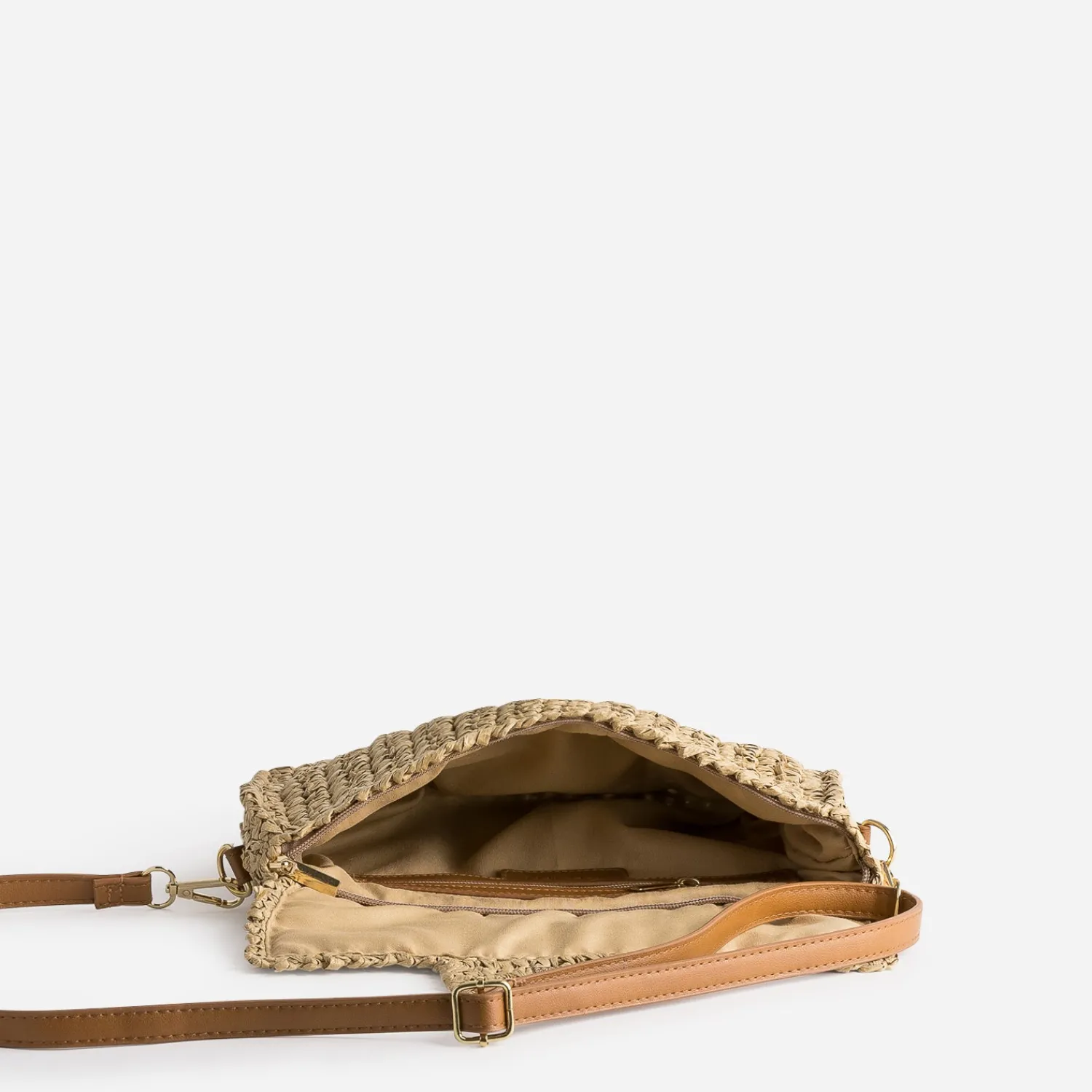 Eram Pochettes|Sacs À Main^Pochette paille tressée BEIGE