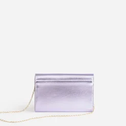 Eram Pochettes^Pochette lilas métallisée VIOLET