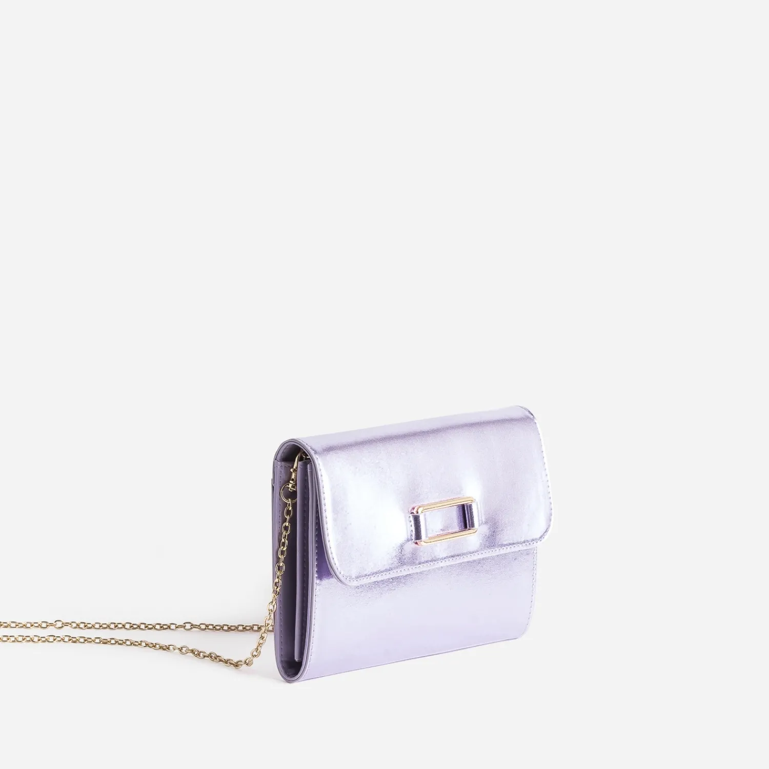Eram Pochettes^Pochette lilas métallisée VIOLET