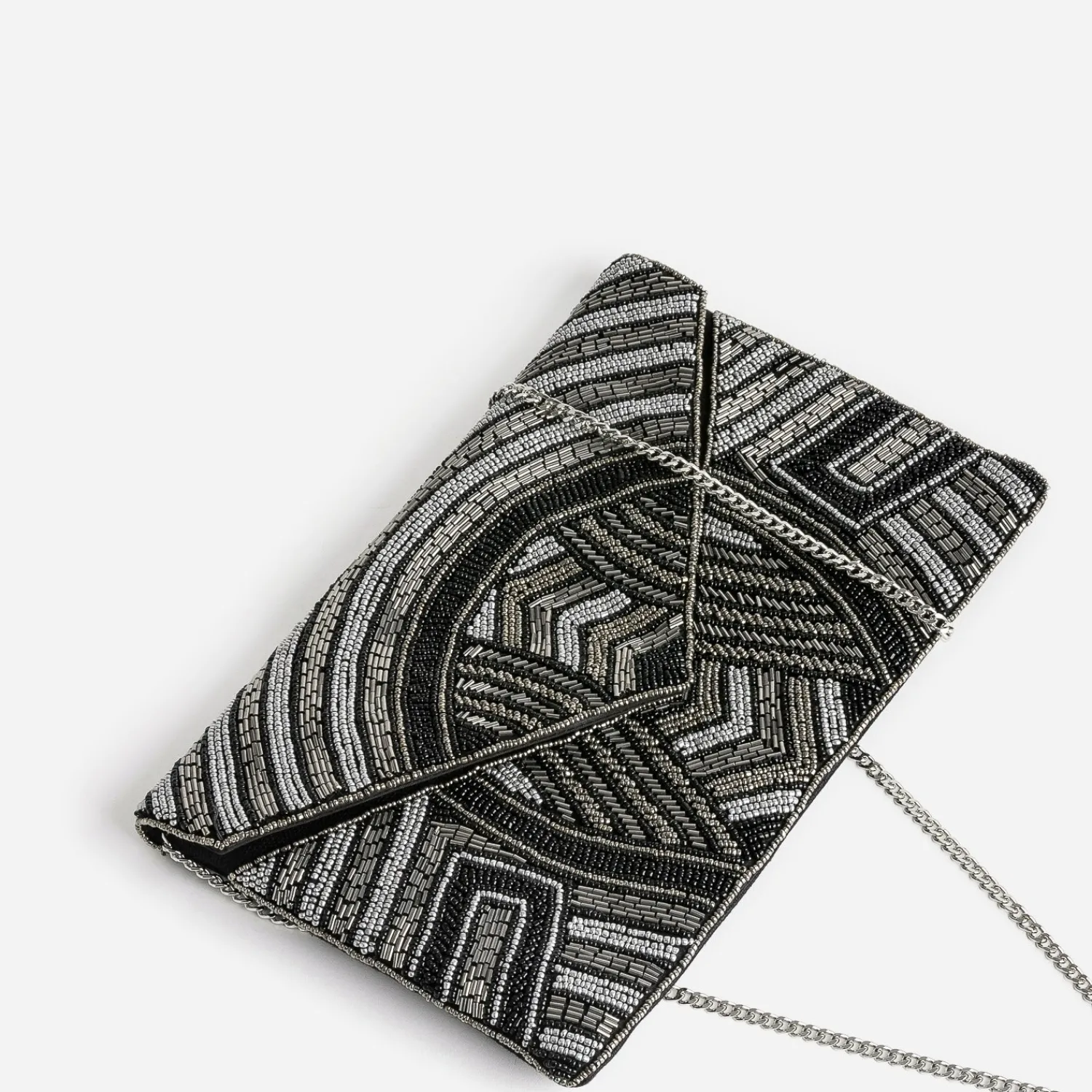 Texto Pochettes|Sacs À Main^Pochette e broderie perles NOIR