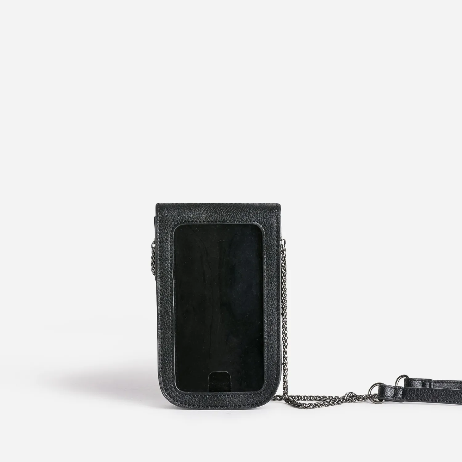Texto Pochettes|Petite Maroquinerie^Pochette-téléphone tactile e NOIR