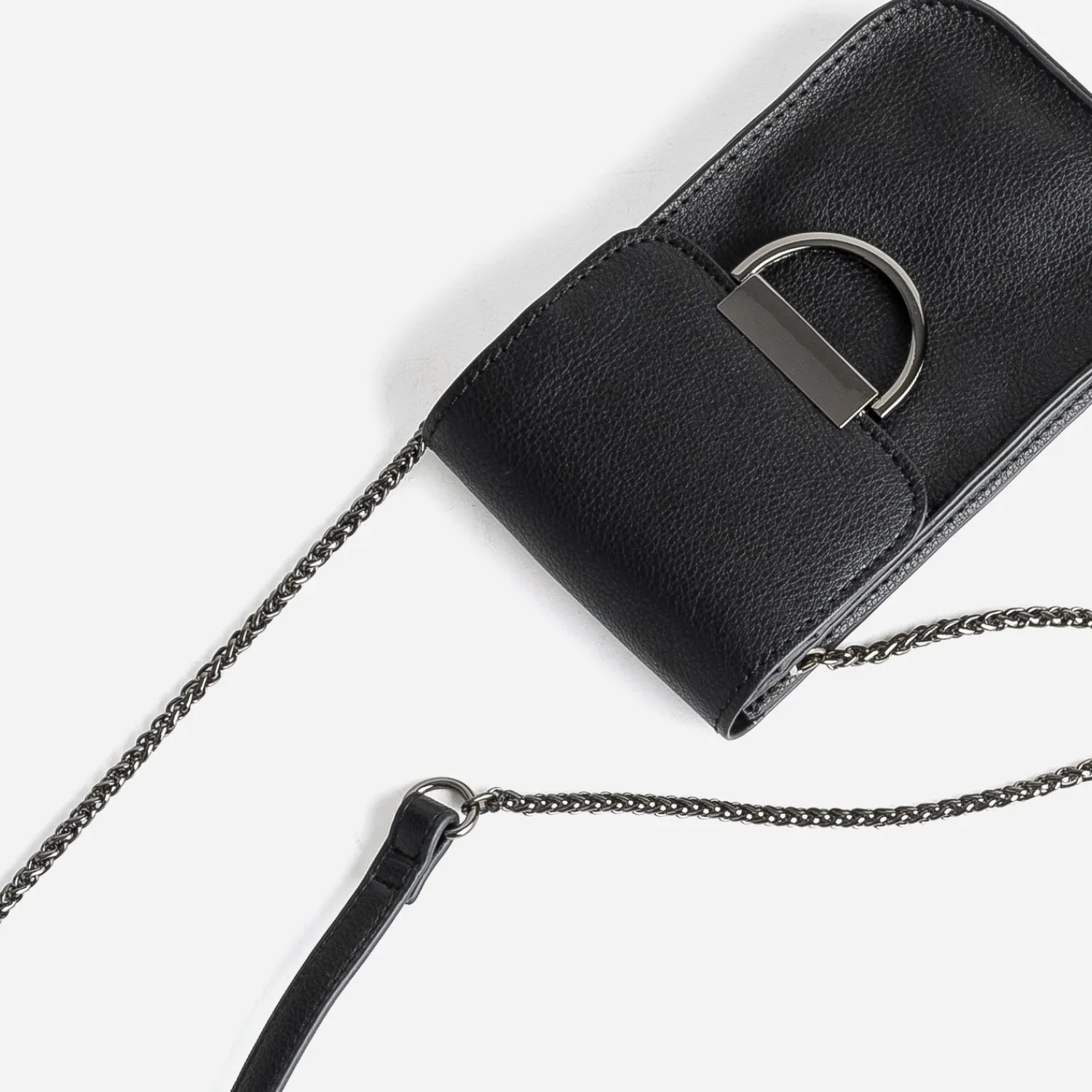 Texto Pochettes|Petite Maroquinerie^Pochette-téléphone tactile e NOIR