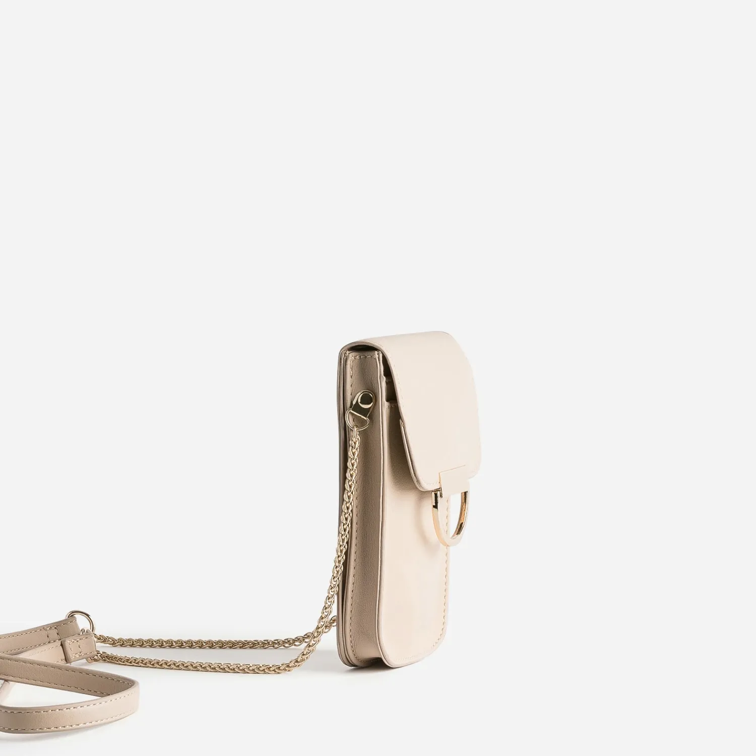 Texto Pochettes|Petite Maroquinerie^Pochette-téléphone tactile BEIGE