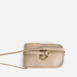 Texto Pochettes|Petite Maroquinerie^Pochette-téléphone tactile BEIGE
