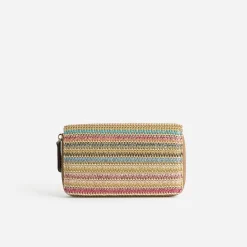 Eram Petite Maroquinerie|Sacs À Main^Portefeuille paille papier MULTICOLORE