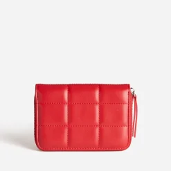 Eram Petite Maroquinerie^Portefeuille matelassé ROUGE