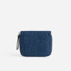 Eram Petite Maroquinerie^Porte-monnaie en jean brut BLEU