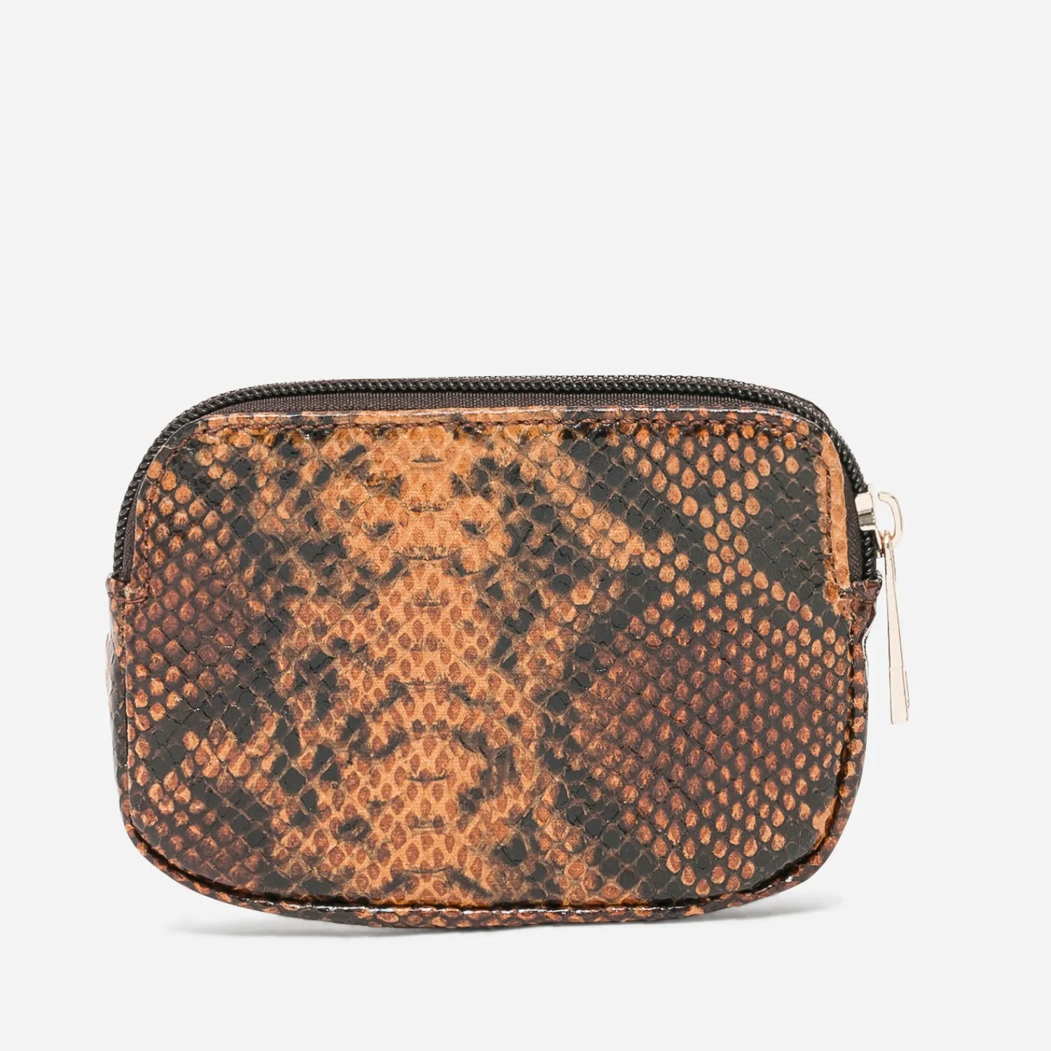 Eram Petite Maroquinerie^Porte-monnaie camel effet python MARRON