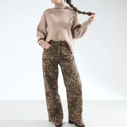 Texto Pulls^Pull oversize BEIGE
