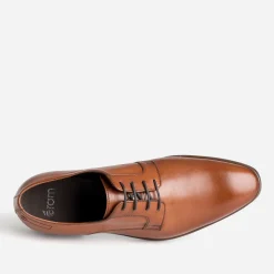 Eram Chaussures De Ville^Richelieu cuir COGNAC