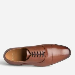 Eram Chaussures De Ville^Richelieu cuir bout droit COGNAC