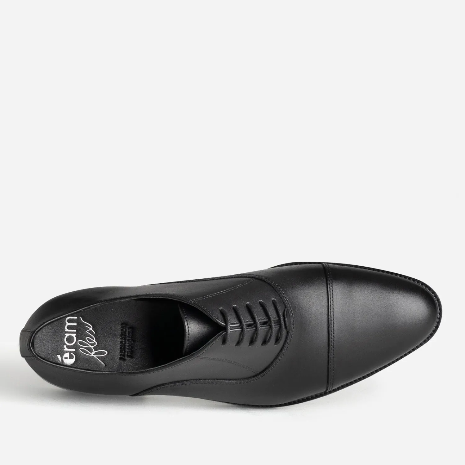 Eram Flex Chaussures De Ville^Richelieu en cuir NOIR