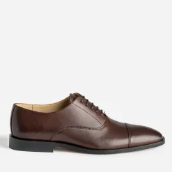 Eram Chaussures De Ville^Richelieu foncé cuir Cousu Blake MARRON