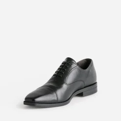 Eram Chaussures De Ville^Richelieu en cuir NOIR