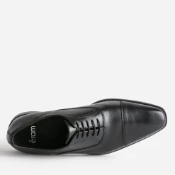 Eram Chaussures De Ville^Richelieu en cuir NOIR