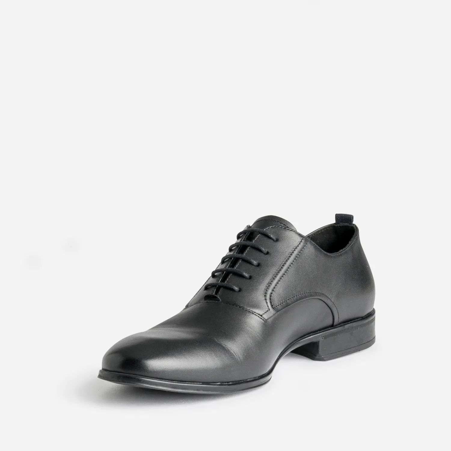 Eram Chaussures De Ville^Richelieu en cuir NOIR