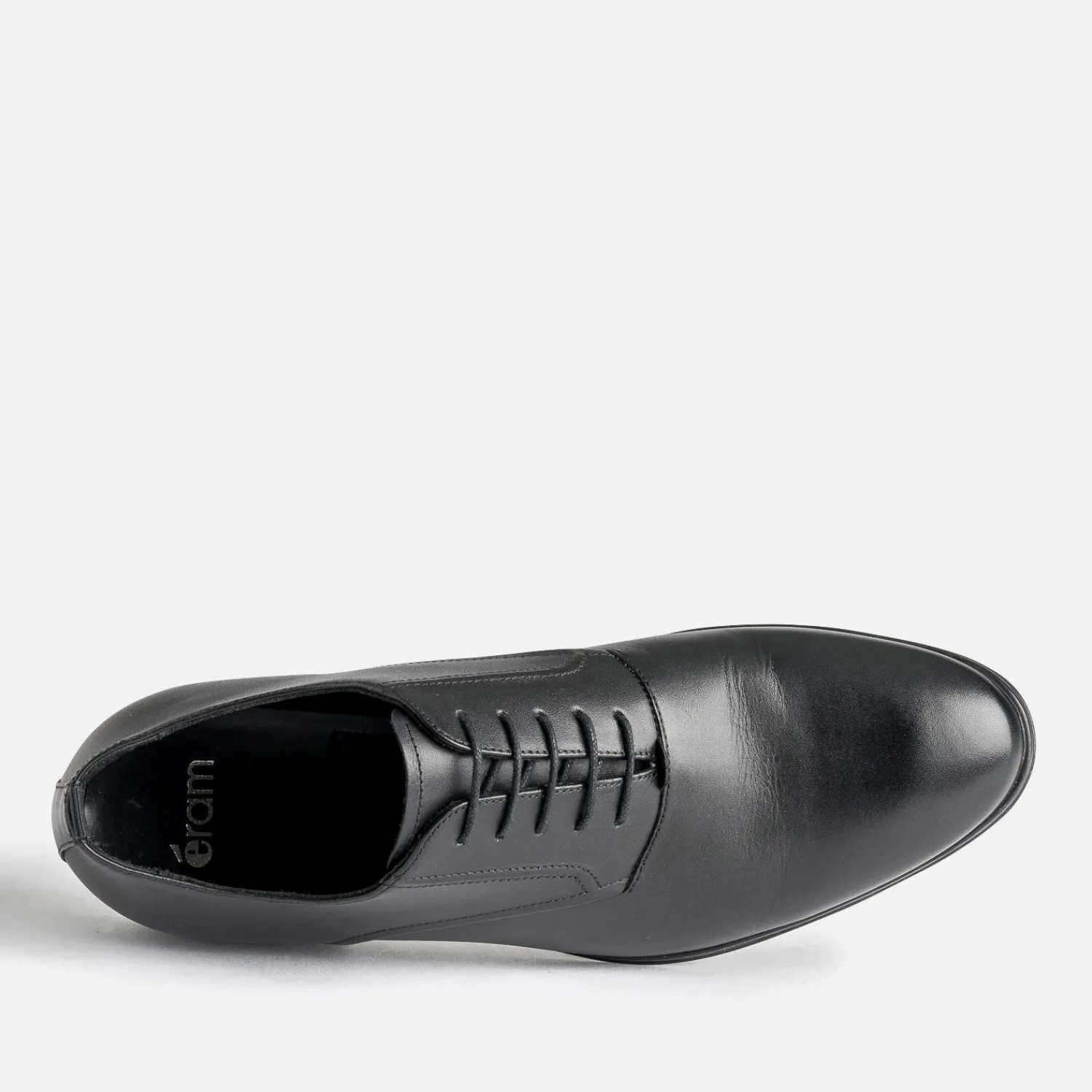 Eram Chaussures De Ville^Richelieu en cuir NOIR