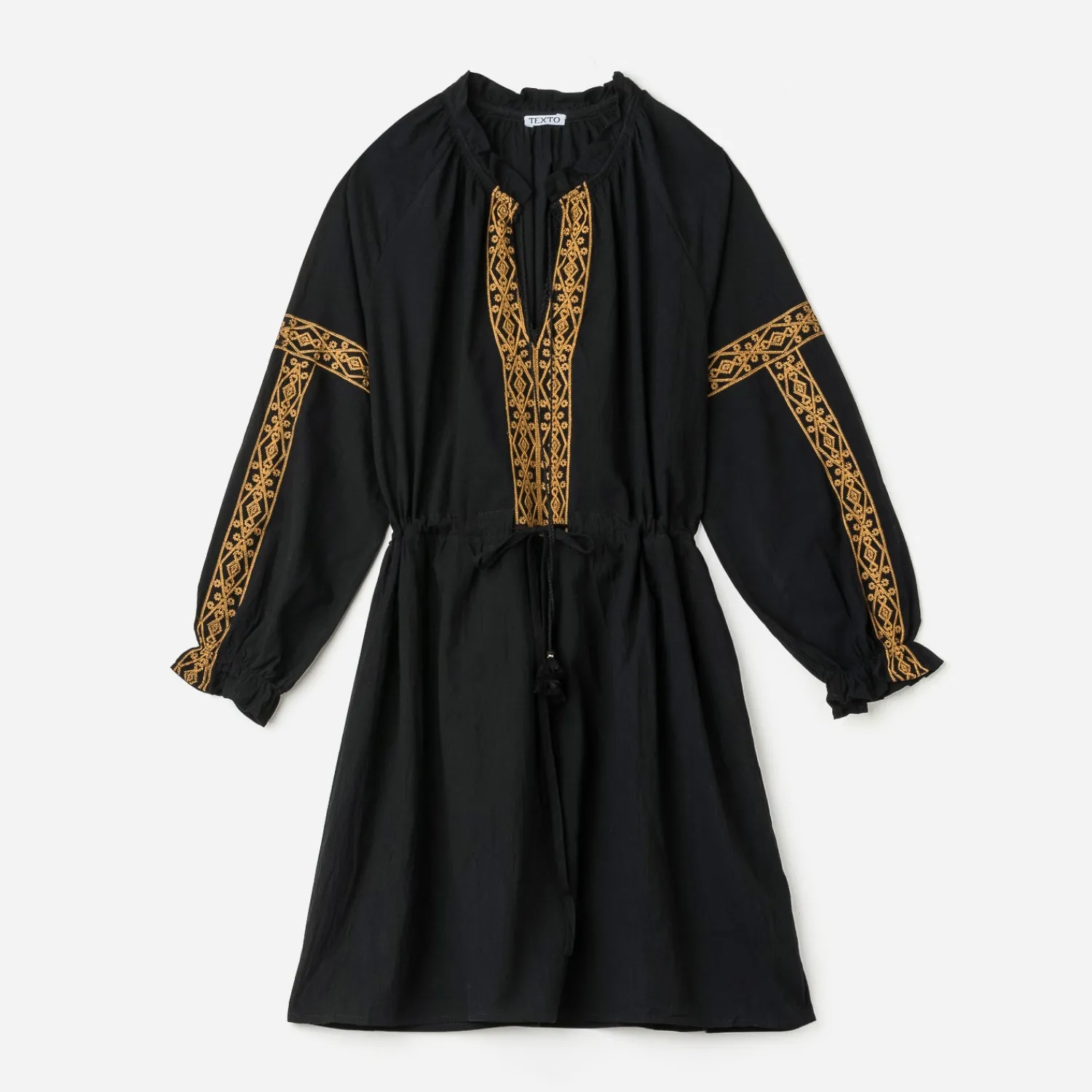 Texto Robes^Robe bohème e NOIR