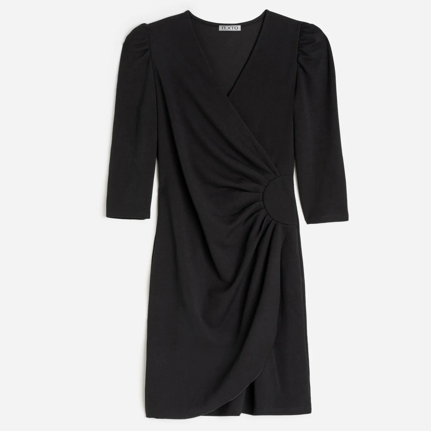 Texto Robes^Robe e drapée NOIR