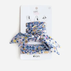 Eram Autres Accessoires^Rubans-foulards s à imprimé fleurs BLEU